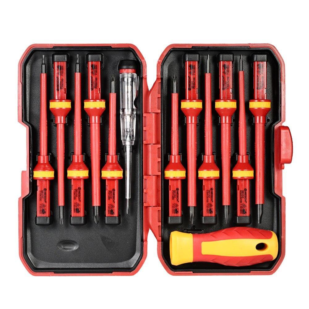 Changeable Screwdrivers Insulated 1000v Phillips Bits 7/13pcs Set - Mercy Abounding