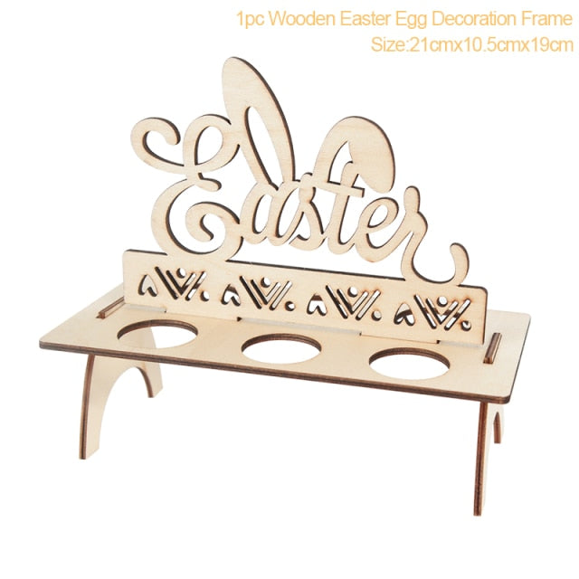 Easter Egg Holder Shelves Ornaments  Decor Kids Gift