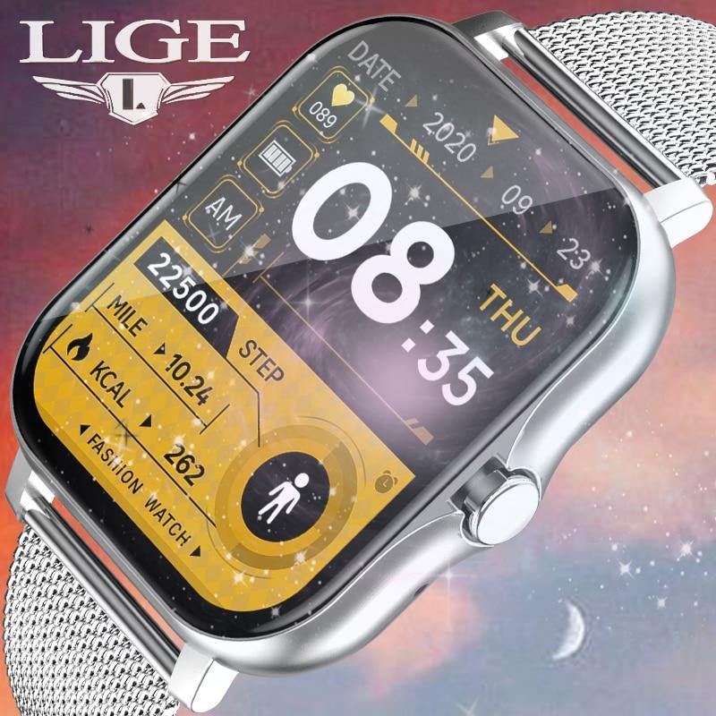 LIGE Women Men Bluetooth Smart Watch For IOS Android - Mercy Abounding