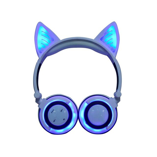 Cat Wireless Headphones Flashing Glowing Bluetooth Headset