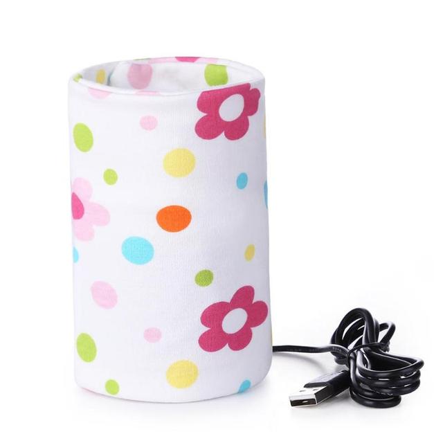 Bottle Warmer Milk Baby USB Heated Nursing Insulated Bag