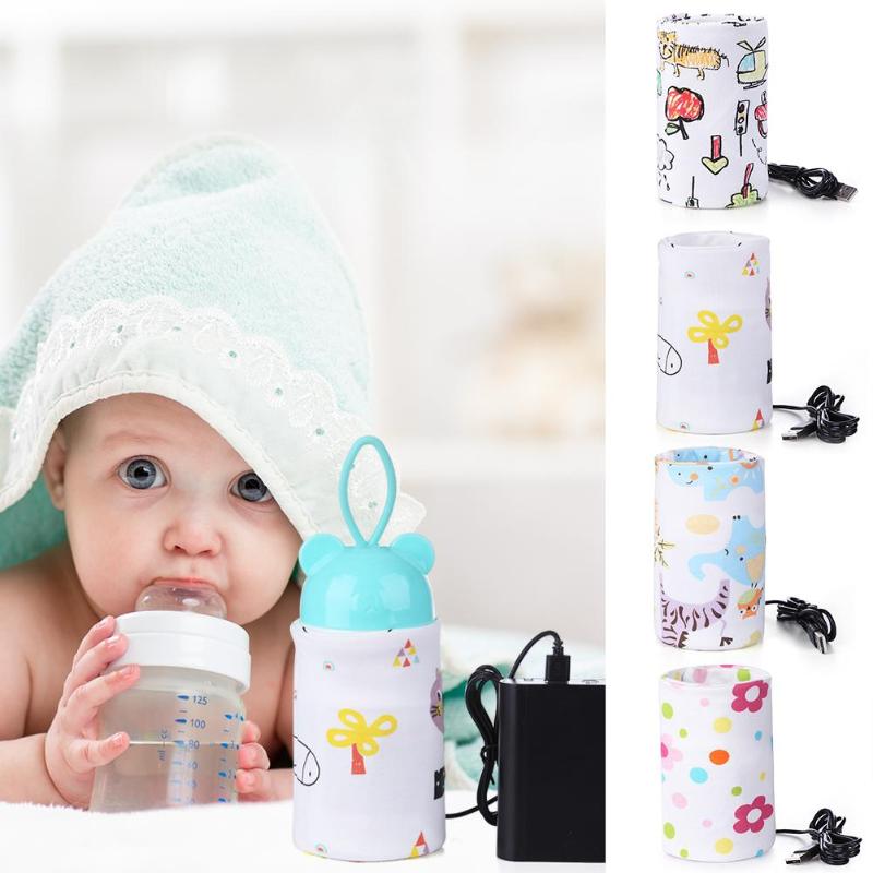 Bottle Warmer Milk Baby USB Heated Nursing Insulated Bag