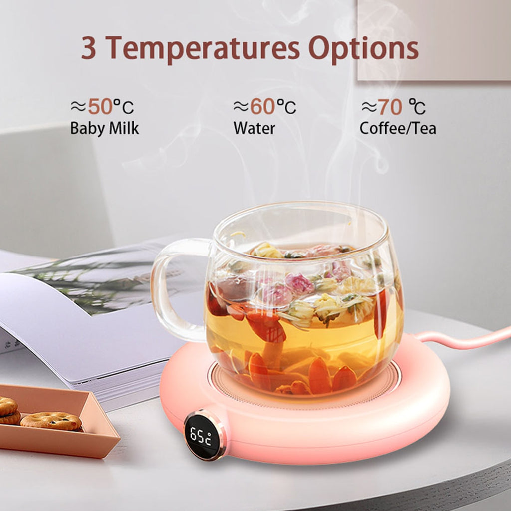Electric Beverage Coffee Heating Plate Coasters Plate USB Mug