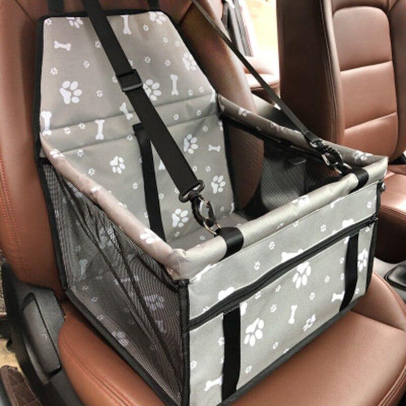 Portable Dog Pet Cat Car Booster Seat and Breathable Belt Carrier Bag - Mercy Abounding