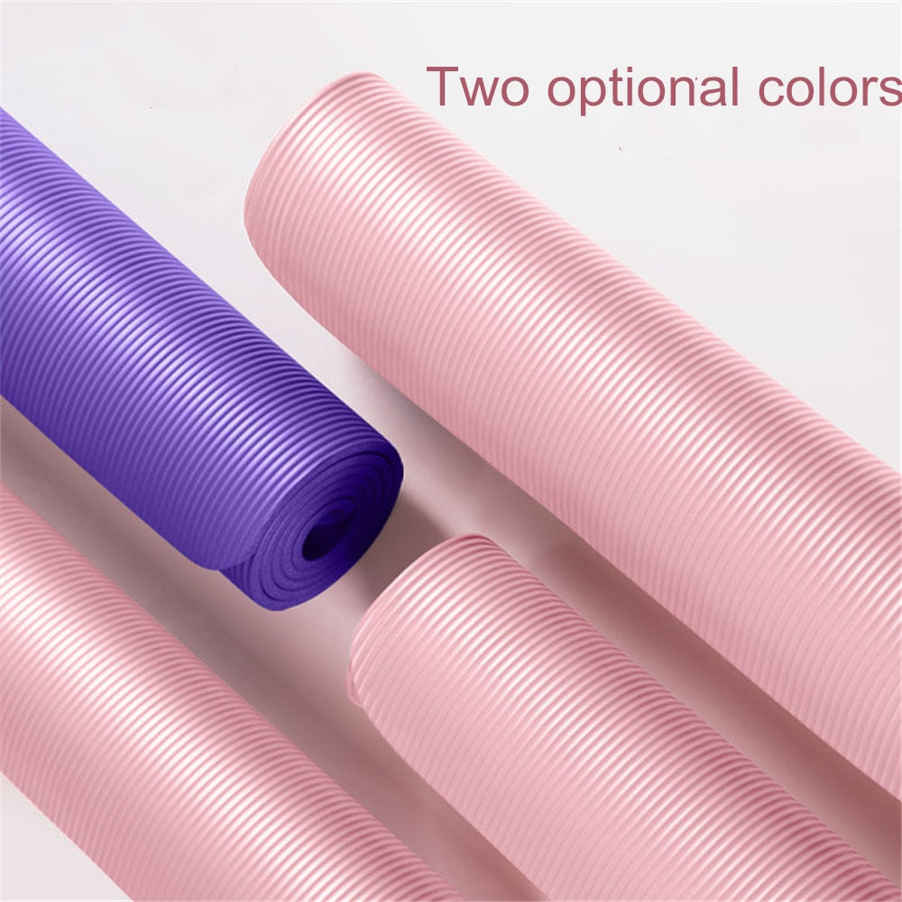 Yoga Mat Non-slip NRB Exercise Gym Pilates Tickness 10MM 15MM