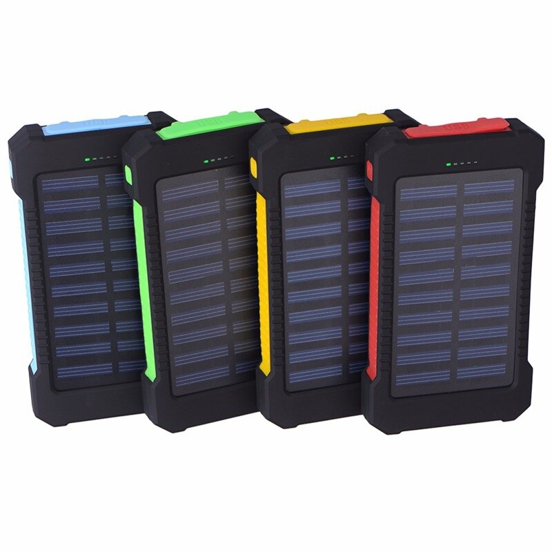 Xiaomi Waterproof Solar Power Bank USB Charger 20000mAh