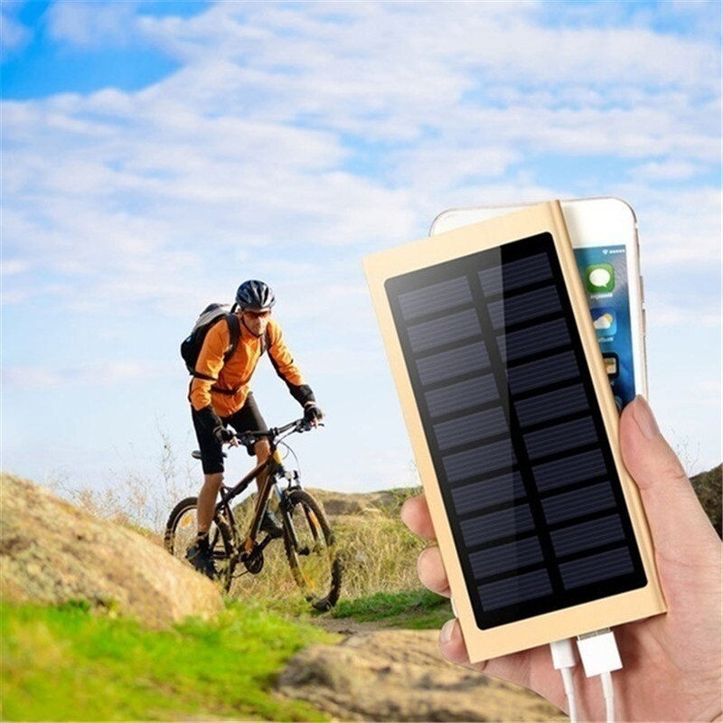 Wireless Phone laptop Solar Power Bank 30000 mAh