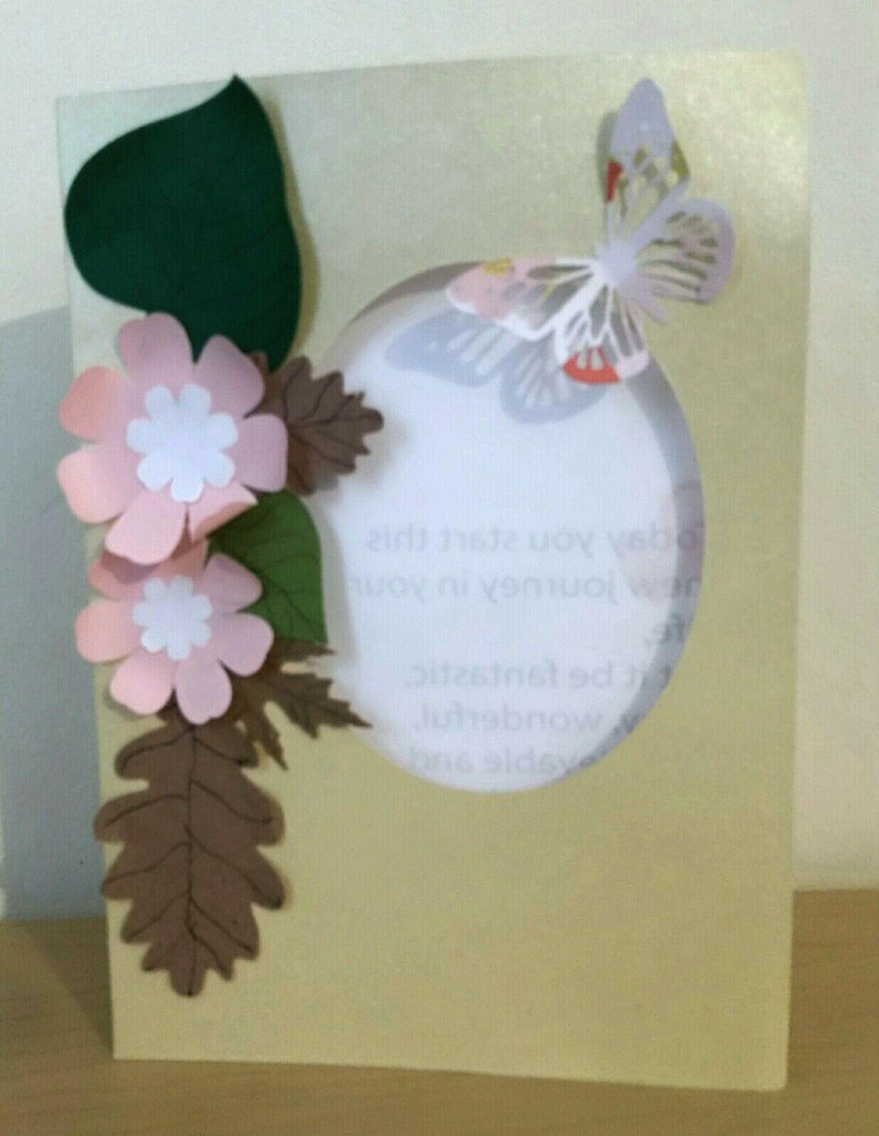 BEAUTIFUL HANDMADE GREETING CARD WITH ENVELOP PACK OF 4  MIX MATCH - Mercy Abounding