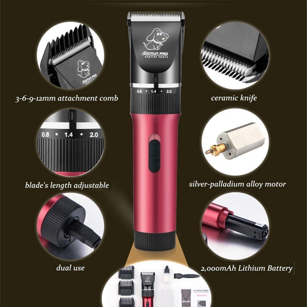 Electric Pet Dog Hair Trimmer  Grooming Clipper 110-240V - Mercy Abounding