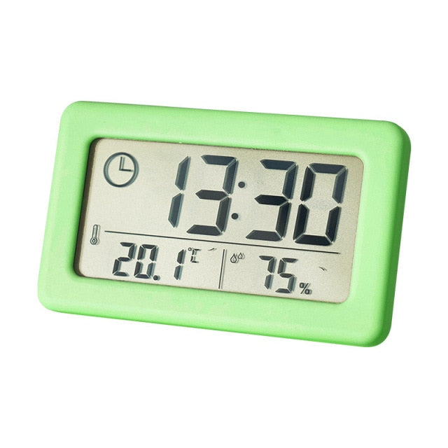 Digital Alarm Thermometer Hygrometer Indoor Electronic Humidity  Clock