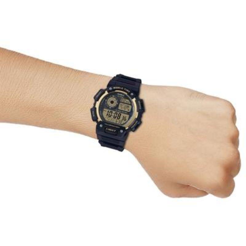 Casio Men's Sports Round Wristwatch AE-1400WH-9AVDF - Mercy Abounding