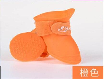 Waterproof Rain Pet Dog Anti Slip Rubber Boots 4pcs/Set - Mercy Abounding