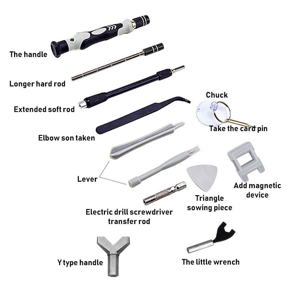 Precision Screwdriver Magnetic 138 in 1 Set For Computer Mobile Phone - Mercy Abounding