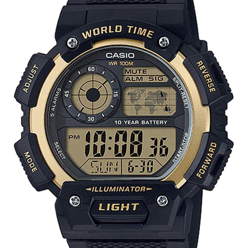 Casio Men's Sports Round Wristwatch AE-1400WH-9AVDF - Mercy Abounding