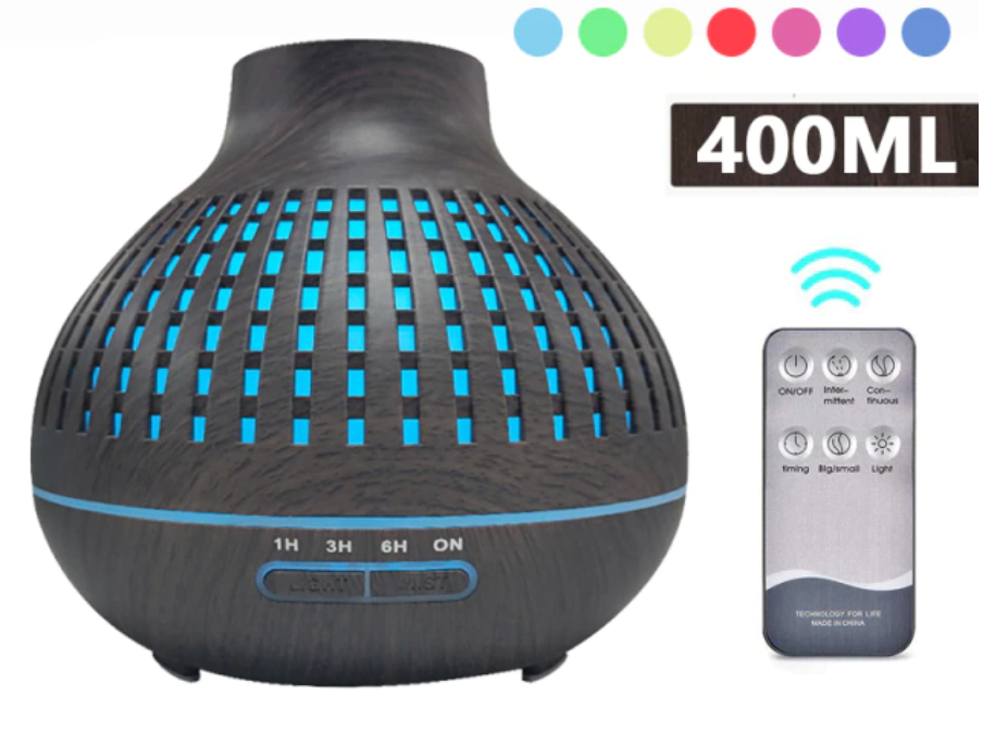 Essential Oil Humidifier Diffuser Aromatherapy USB LED Home, Car , Office