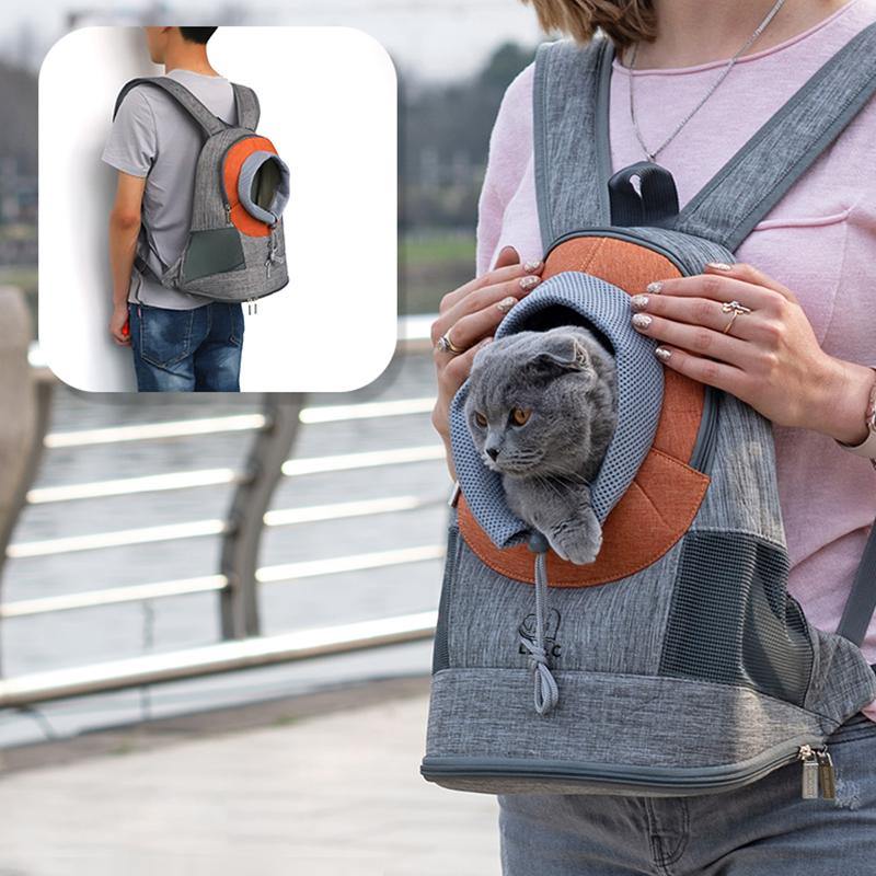 Comfortable Pet dog Shoulder Carrier Front/Back Travel Backpack bag - Mercy Abounding