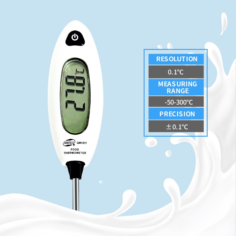 Food Thermometer Cooking Temperature Gauge Meat Cake Grill