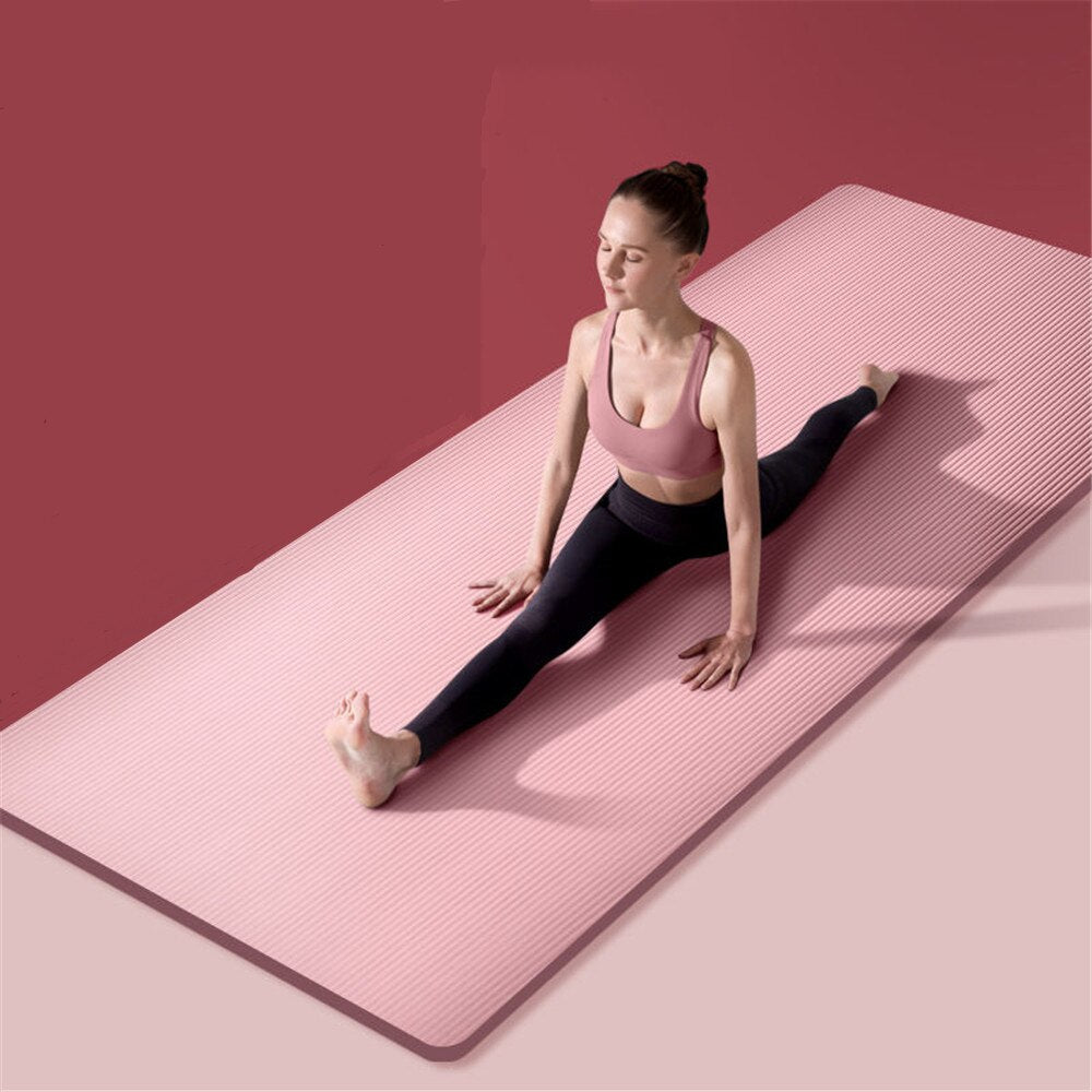 Yoga Mat Non-slip NRB Exercise Gym Pilates Tickness 10MM 15MM