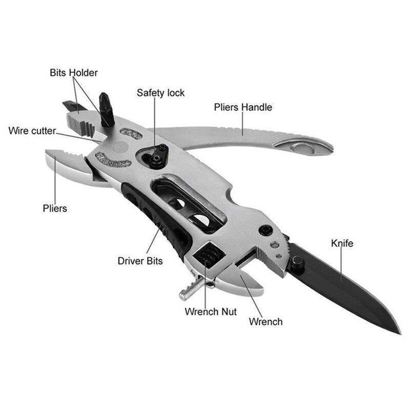 Adjustable Multi-function Knife Pliers Screwdriver Kit - Mercy Abounding