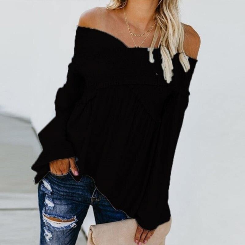 Elegant Sexy Women Off Shoulder Blouses - Mercy Abounding