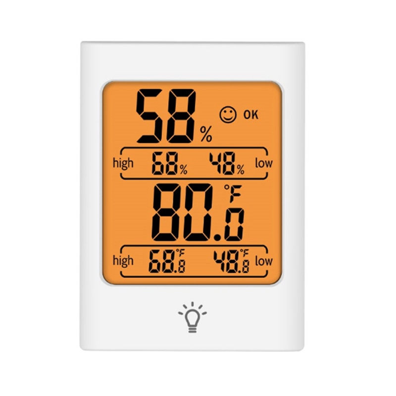 Thermometer Indoor  Temperature Humidity Monitor Weather Station