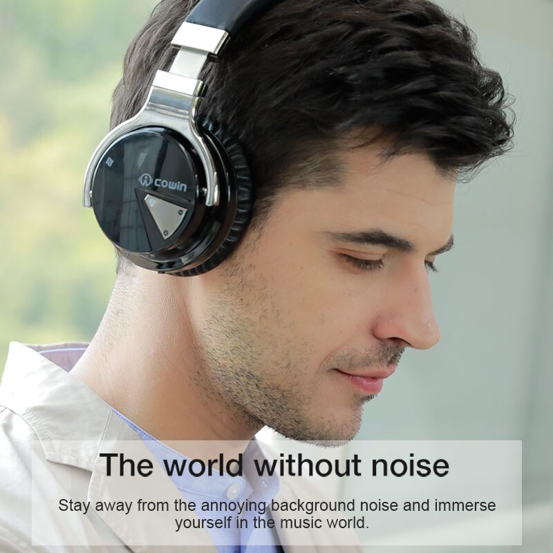 Wireless Cowin E7 ANC Bluetooth Noise Cancelling Headphones