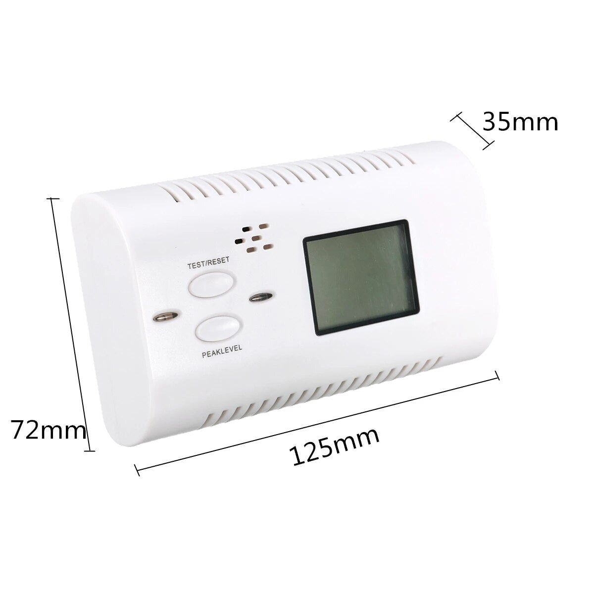 Voice Carbon Monoxide Battery Detector For Home Kitchen