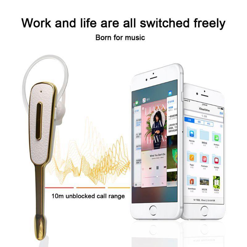 Business Bluetooth Earphones Handsfree Earloop With Mic - Mercy Abounding