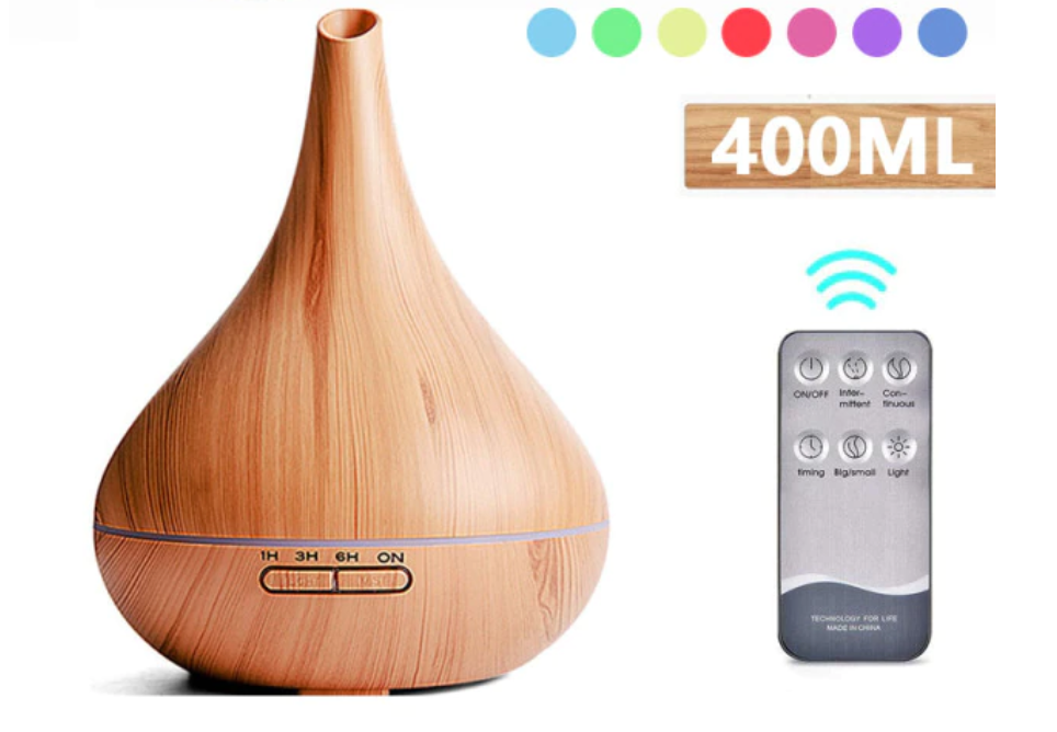 Essential Oil Humidifier Diffuser Aromatherapy USB LED Home, Car , Office