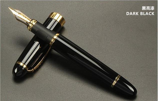 Calligraphy FOUNTAIN PEN JINHAO X450 BLACK AND GOLDEN 0.7mm. Office Stationery - Mercy Abounding