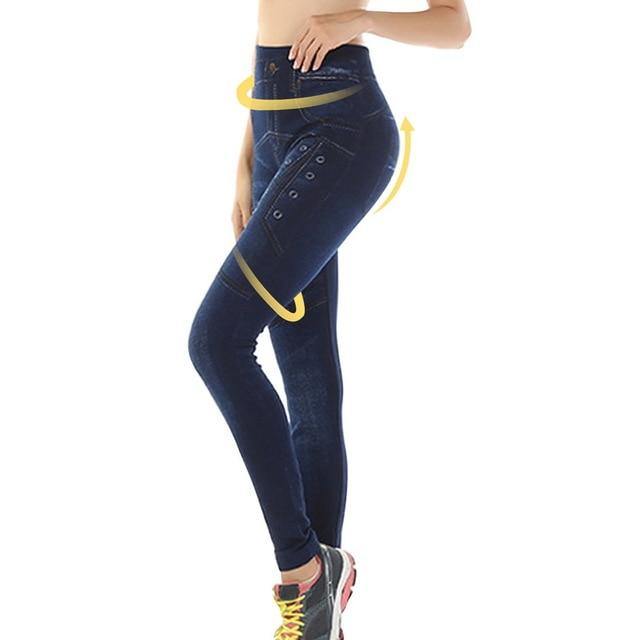Sexy Women Elastic Shaping For Sports Yoga Leggings - Mercy Abounding