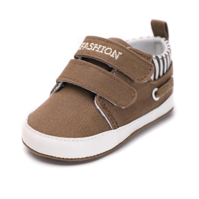 Baby Boy Girl Shoes Sole Soft Canvas Solid Footwear Shoes - Mercy Abounding