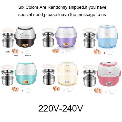 Portable Electric Rice Cooker Stainless Food Box, 1pcs: Cooking & Dinning - Mercy Abounding