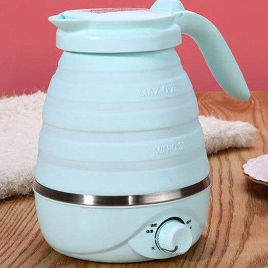 Simple Collapsible Electric Kettle Silicone For Travel, Kitchen - Mercy Abounding