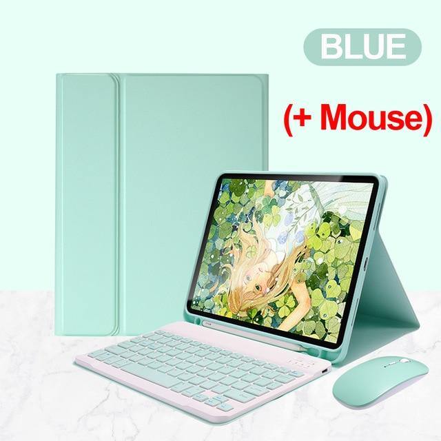 Beautiful Keyboard Mouse Case iPad Pro 11 with Pencil Holder case, Phones & Tablets - Mercy Abounding