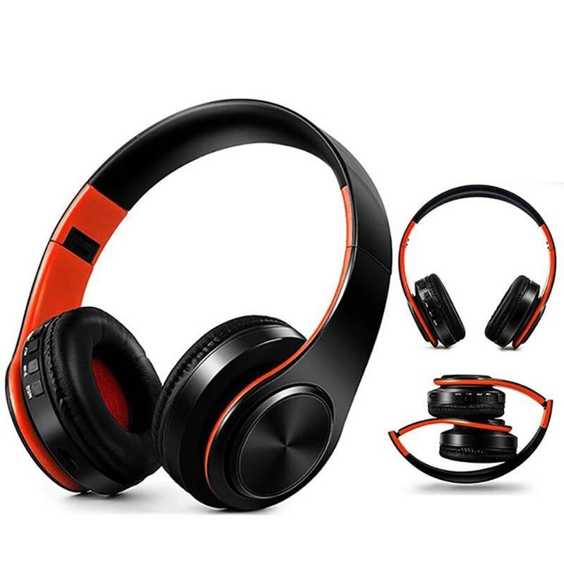 Portable Adjustable  Wireless Headphones Bluetooth Audio Mp3 1pcs - Mercy Abounding