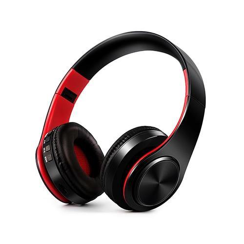 Portable Adjustable  Wireless Headphones Bluetooth Audio Mp3 1pcs - Mercy Abounding