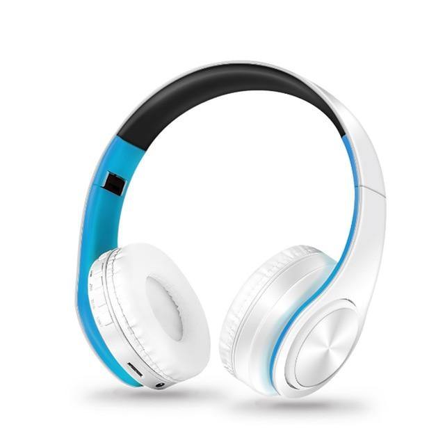 Portable Adjustable  Wireless Headphones Bluetooth Audio Mp3 1pcs - Mercy Abounding