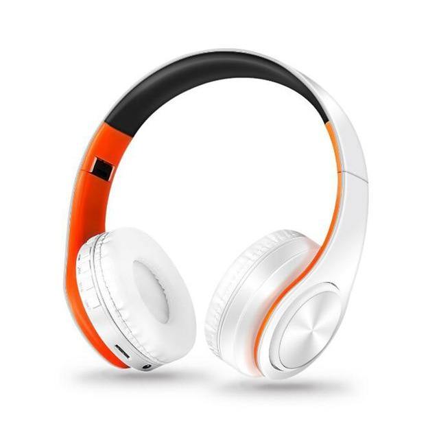 Portable Adjustable  Wireless Headphones Bluetooth Audio Mp3 1pcs - Mercy Abounding