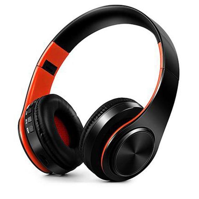 Portable Adjustable  Wireless Headphones Bluetooth Audio Mp3 1pcs - Mercy Abounding