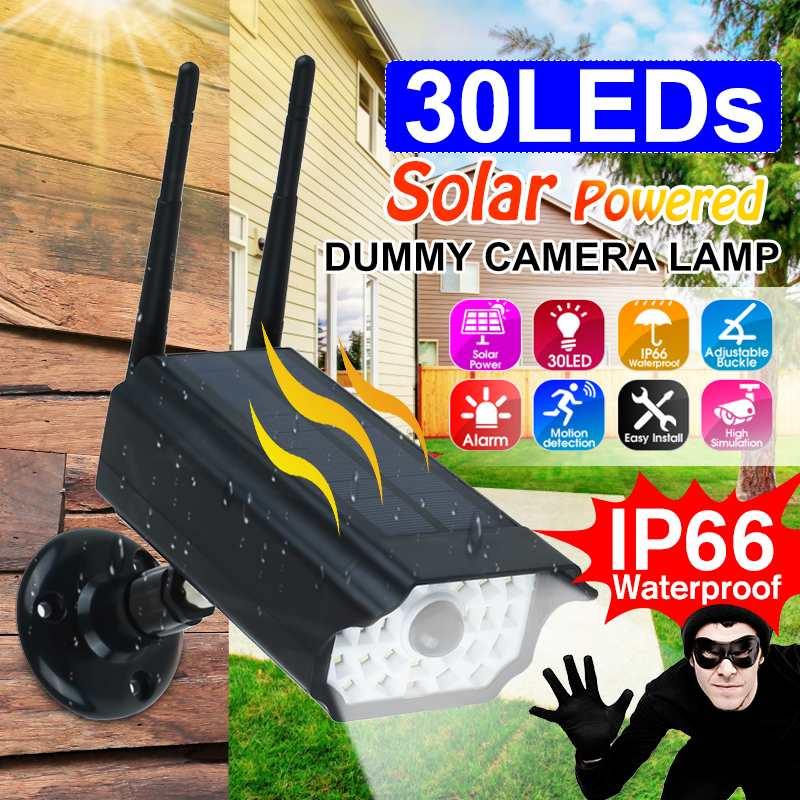 Amazing Waterproof Solar Motion Sensor Lamp Surveillance Camera Lighting - Mercy Abounding